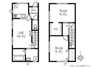 フォルトゥーナ・F【1階】の間取り