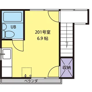 メゾン・セレナ【2階】の間取り