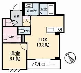 アルネスト【2階】の間取り