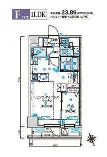 リヴシティ初台【5階】の間取り