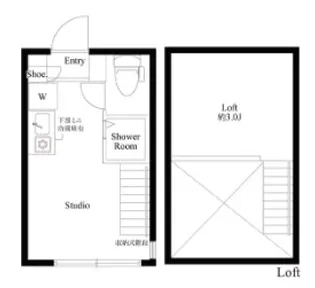 グランディール川崎【2階】の間取り