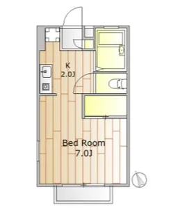 コートドール小山【1階】の間取り