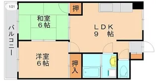 松正ビル【5階】の間取り