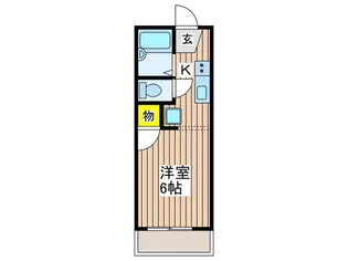 室田ハイツ【2階】の間取り