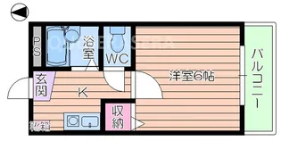 リバティ内代【3階】の間取り