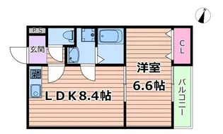 ACT正雀【3階】の間取り