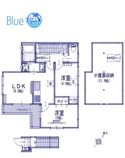 フローラ希望ヶ丘の間取り