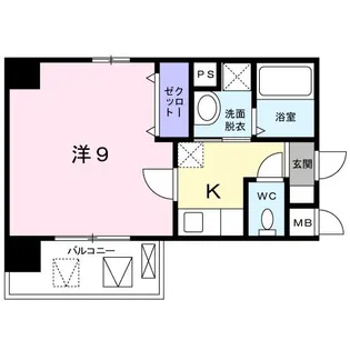 メゾン ド エルミタージュ【5階】の間取り