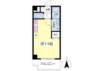 ラ・メゾン・ドゥ・ルウース【3階】の間取り