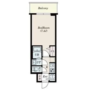 S-RESIDENCE高井田Central【6階】の間取り