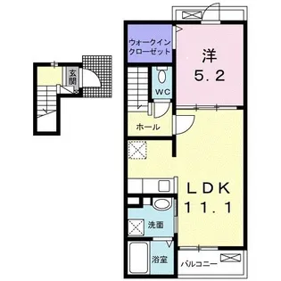 ソレアード【2階】の間取り