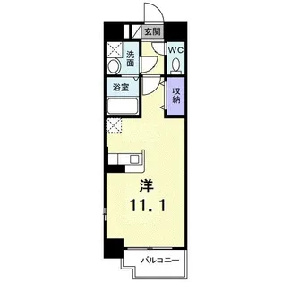 ランドマーク兵庫ファースト【5階】の間取り