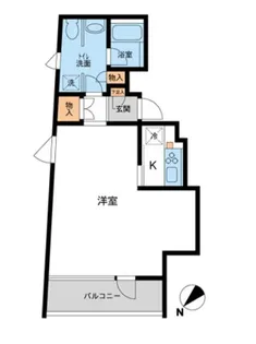 FLEG赤坂【3階】の間取り