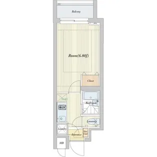 ビバリーホームズ沼袋【2階】の間取り