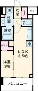 Terra蚕糸の森【6階】の間取り