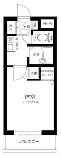シンシア東高円寺【2階】の間取り