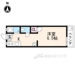 北山HillsC【1階】の間取り