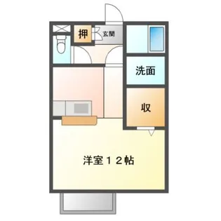 プレミール北口【2階】の間取り