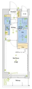 ヴォーガコルテ本所吾妻橋【2階】の間取り