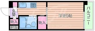 コーポスクエア24【3階】の間取り
