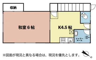 はつみ荘【2階】の間取り