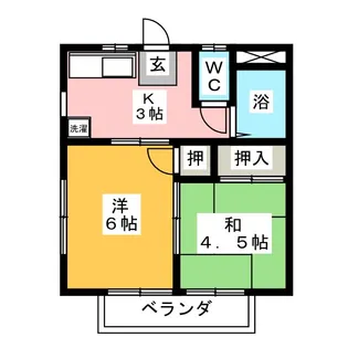 リヴェールII【2階】の間取り