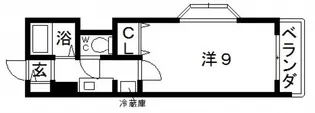 メゾンドール秋桜【2階】の間取り