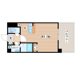 URBANHILL MUKAIYAMA【5階】の間取り