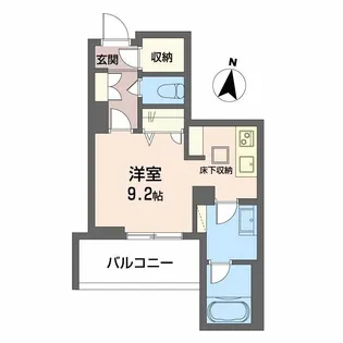 インセプション【1階】の間取り