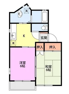 メゾン・ド・シャトーI【2階】の間取り