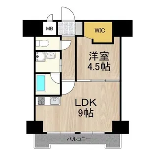 パークモダン新大阪【12階】の間取り