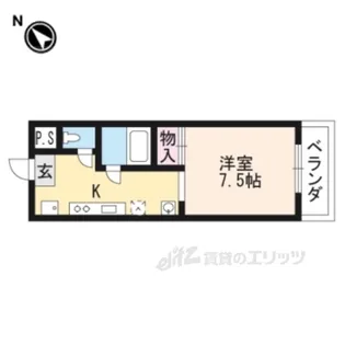 コープ松尾3【3階】の間取り