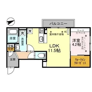 grand nature(グラン・ナチュール)【2階】の間取り