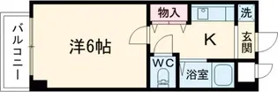 ルネ丸美・西台【2階】の間取り