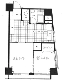 メゾンイセザキ【10階】の間取り