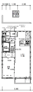 NEW OAK A棟【2階】の間取り