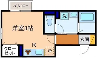 エトワール【2階】の間取り