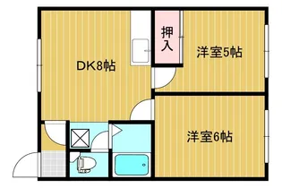フィールドハウス【2階】の間取り