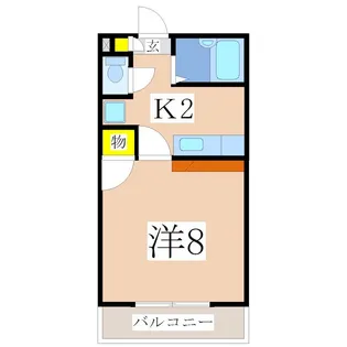 鹿児島県鹿児島市坂之上2【マンション】の間取り