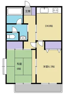 ポピー【2階】の間取り