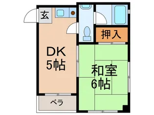 ヤサカパ-トII【4階】の間取り