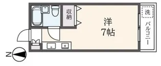 アネックス武蔵台【3階】の間取り