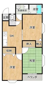 SALA SOYUZII【1階】の間取り