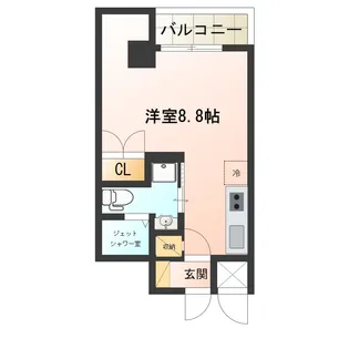 ヴィラタナカ【3階】の間取り
