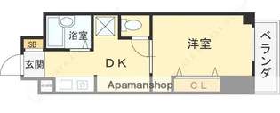 大阪府大阪市城東区中央2【マンション】の間取り