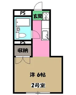 第2黒沢ビル【1階】の間取り