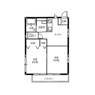 ハイランド【1階】の間取り
