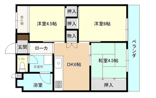 山崎ビル【2階】の間取り