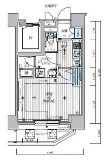 メインステージ滝野川グレイス【7階】の間取り