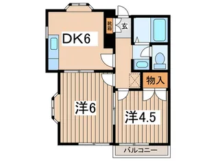 パークサイド立場【2階】の間取り